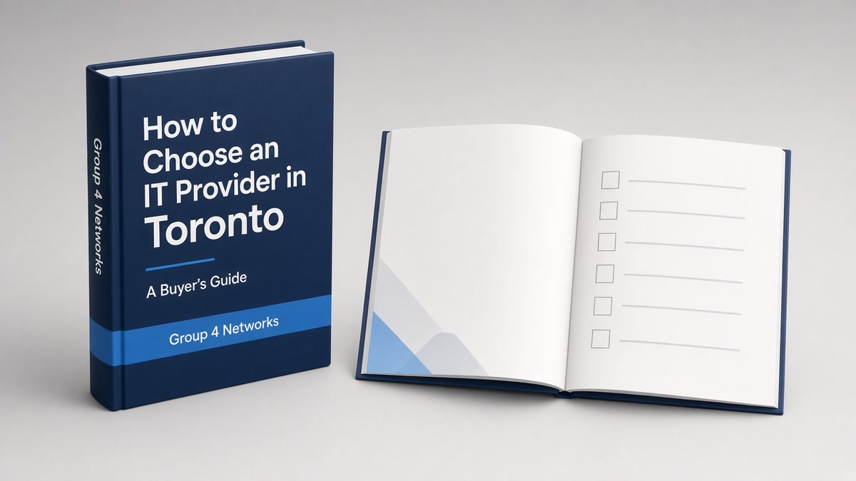 How to Choose an IT Provider in Toronto buyer's guide from Group 4 Networks