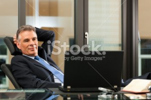 stock photo 18580284 lawyer in his office