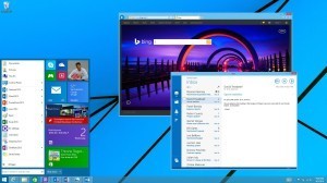 windows 9 start menu metro desktop apps